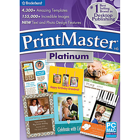 PrintMaster v6 Platinum (Mac), Download Version