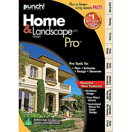 Punch! Home & Landscape Design Pro v17.5, Download Version