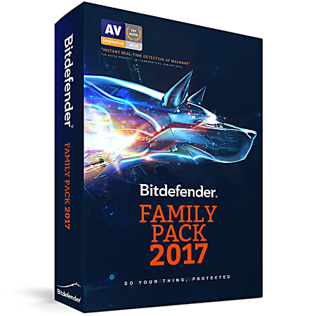 Bitdefender Family Pack 2017 Unlimited Users 2 Years, Download Version