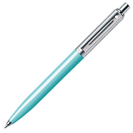 Sheaffer® Sentinel® Ballpoint Pen, Medium Point, 0.7 mm, Aquamarine Barrel, Black Ink