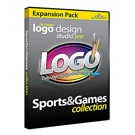 Logo Design Studio Pro Sports & Games Expansion Pack, Download Version