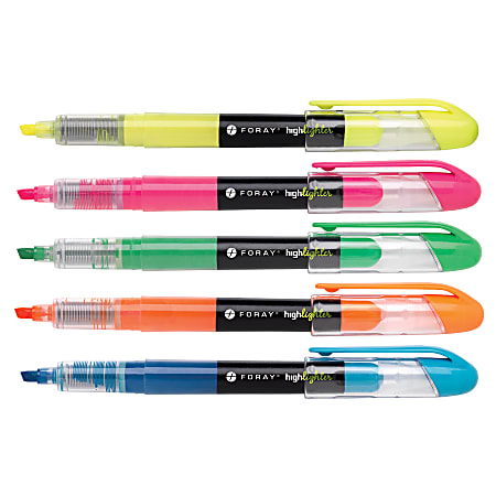 Pen + Gear Liquid Highlighters, 4 Count – C&I Office Supplies S.A.