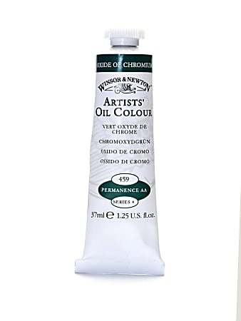 Winsor & Newton Artists' Oil Colors, 37 mL, Oxide Of Chromium, 459