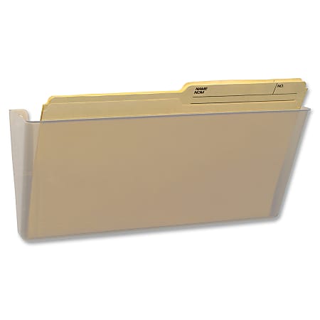 Storex Magnetic Wall File Pockets - 500 x Sheet - Magnetic, Heavy Duty - 100% Recycled - Clear - Plastic - 1 Each Storex Magnetic Wall File Pockets - 500 x Sheet - Magnetic, Heavy Duty - 100% Recycled - Clear - Plastic - 1 Each