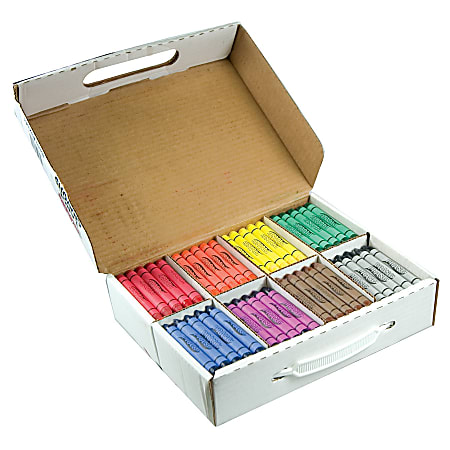 Prang® Crayons, Large, Assorted Colors, Box Of 200 Crayons