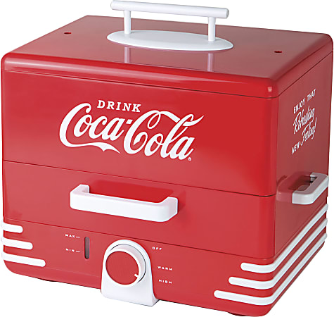 Nostalgia Electrics Large Coca-Cola®&nbsp;Hot Dog Steamer, Red