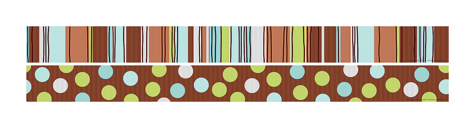 Barker Creek Double-Sided Straight-Edge Border Strips, 3" x 35", Ribbon, Pack Of 12