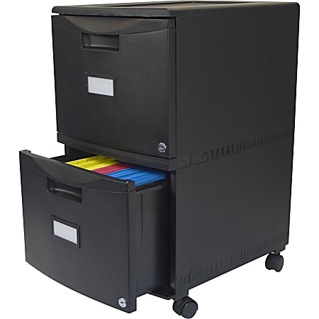 Plastic 2 drawer file cabinet sale