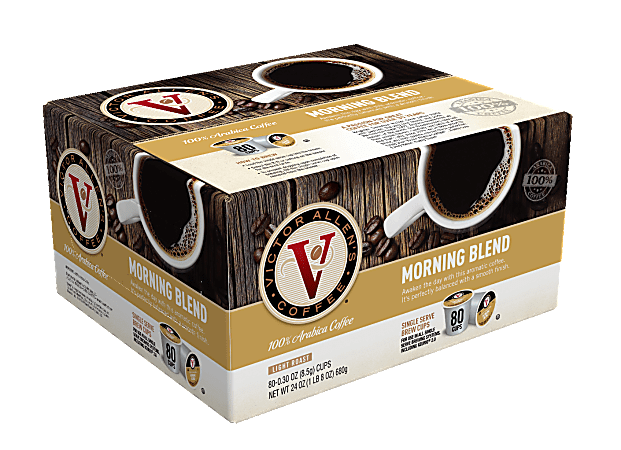 Victor allen coffee pods store