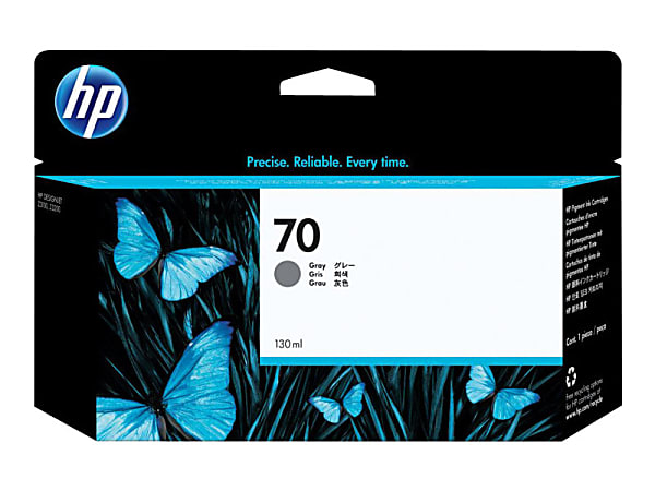HP 70 Gray Inkjet Cartridge, C9450A