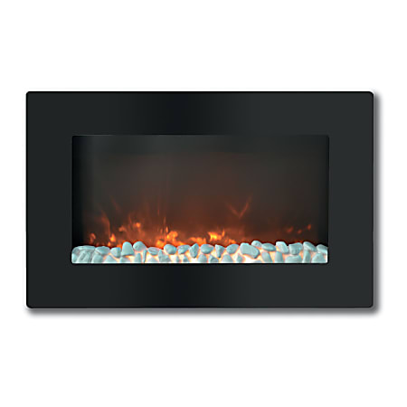 Cambridge Callisto CAM30WMEF-1BLK Electric Fireplace - Indoor - Wall Mountable