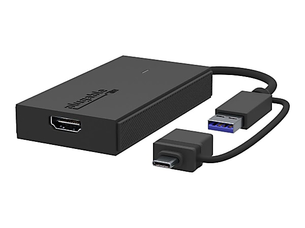 Plugable - Graphics card - SM768 - USB-C / USB-A - HDMI - for Plugable TBT3-UDZ