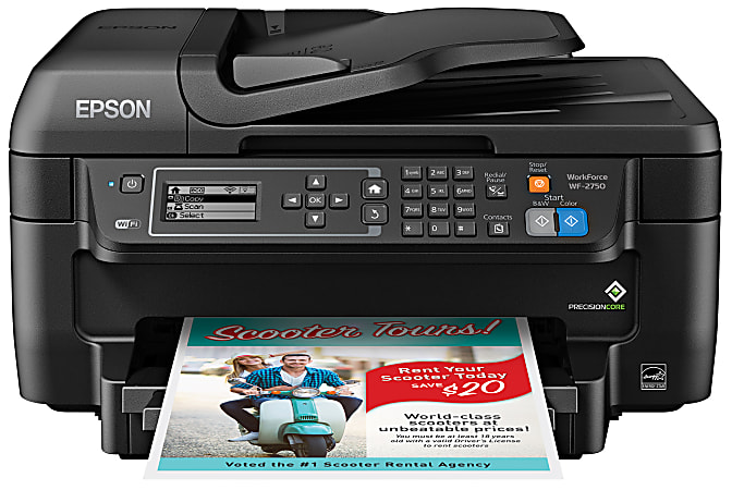 Epson® WorkForce® WF-2750 Color All-In-One Printer