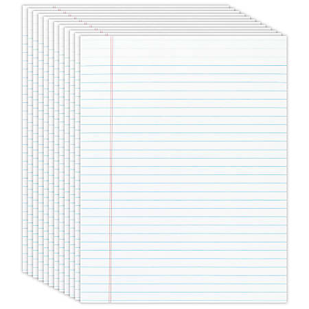 Office Depot Brand Professional Legal Pad With Privacy Cover 5 x 8 Narrow  Ruled White 100 Pages 50 Sheets Black - Office Depot