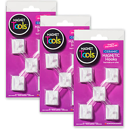 Hygloss Self-Adhesive Magnetic Coins, 3/4-in, 100 Per Pack, 6