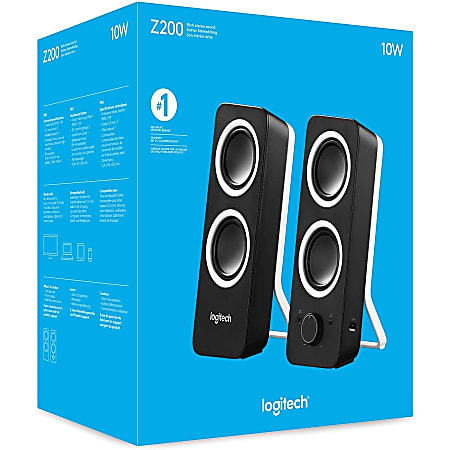 Logitech X-120 S-0083a Desktop Computer Multimedia Speakers Audio for sale  online