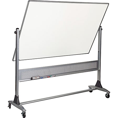 Balt® Best Rite® Magnetic Reversible Dry-Erase Whiteboard, 48" x 72", Aluminum Frame With Silver Finish