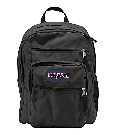 Jansport big student backpack grey best sale