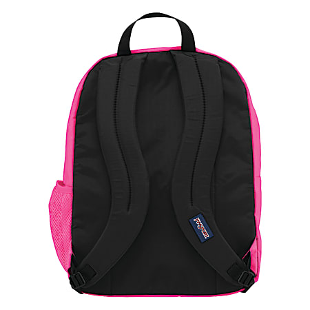 JanSport Big Student Backpack Fluorescent Pink Office Depot