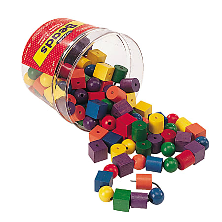 Learning Resources Beads in a Bucket, Pack Of