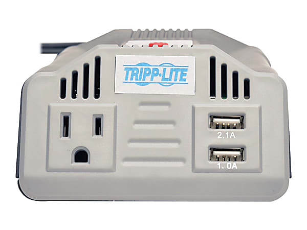 Tripp Lite Ultra-Compact Car Inverter 200W 12V DC