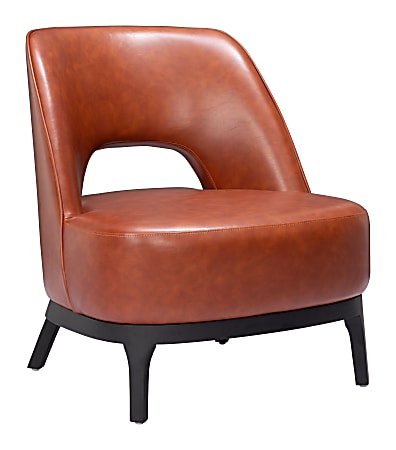 Zuo Mistley Accent Chair, Brown