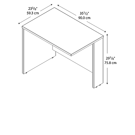 Bush Business Furniture Series C Components Return Bridge 36 W