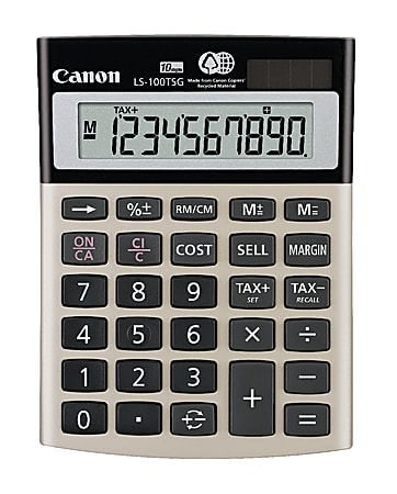 Canon LS-100TSG Desktop Mini Calculator