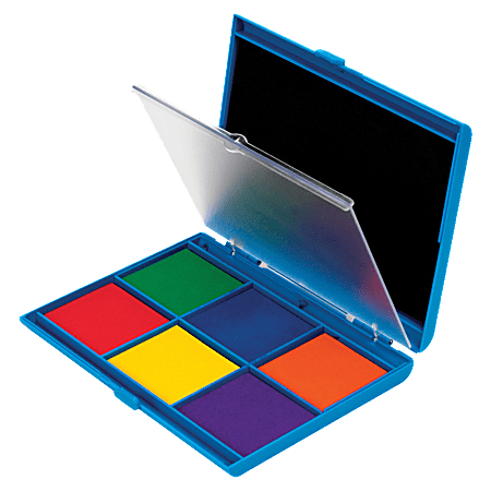 Learning Resources 7-Color Ink Stamp Pad, Ages 3 And Up