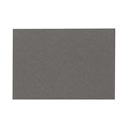 LUX Mini Flat Cards, #17, 2 9/16" x 3 9/16", Smoke Gray, Pack Of 250