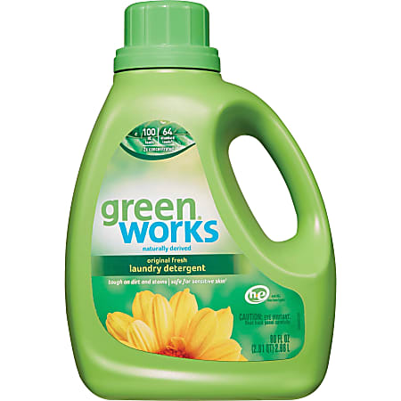 Green Works Natural Laundry Detergent 90 Oz. - ODP Business Solutions