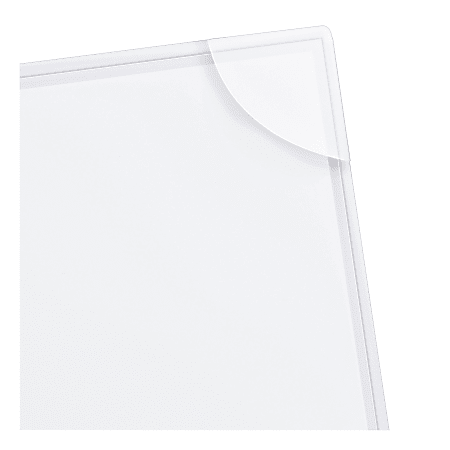 Seajan 48 Pcs Poly Translucent Slash File Jacket Binder Organizer Pockets 3 Hole Punch Binder Folders 3 Ring Binder Plastic Sleeves For Paper Document