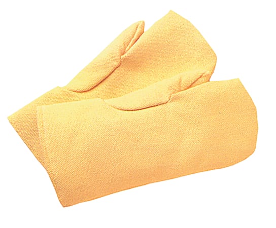High Heat Wool-Lined Kevlar® Mittens, Yellow, Large