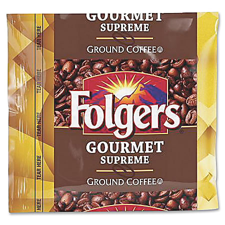 Folgers® Gourmet Supreme Ground Coffee, 1.8 Oz., Carton Of 42 Bags