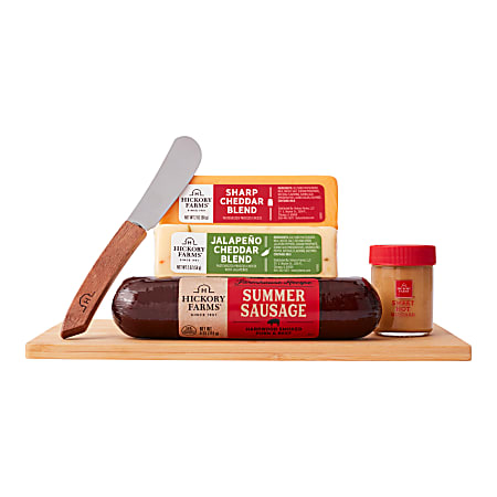 Hickory Farms - Mini Classic Charcuterie and Board Gift Set - 6 items