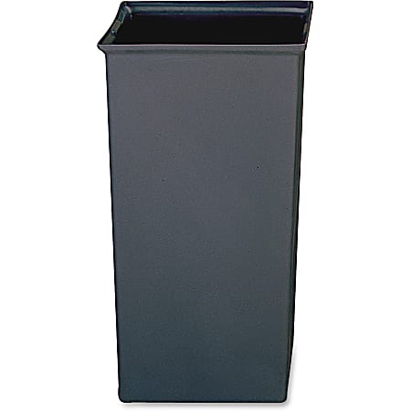 Rubbermaid Commercial 35G Ranger Rigid Liner - 24.50 gal Capacity - 16.25" Width x 28.50" Length x 16.25" Depth - Gray - Plastic - 1Each - Waste Disposal