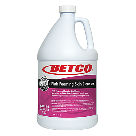 Betco® Foam Skin Soap Cleanser, Fresh Scent, 128 Oz, Case of 4 Bottles