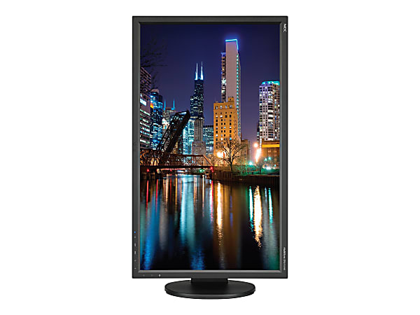 NEC MultiSync EA245WMI-BK - LED monitor - 24" - 1920 x 1200 WUXGA - AH-IPS - 300 cd/m² - 1000:1 - 5 ms - HDMI, DVI-D, VGA, DisplayPort - speakers - black