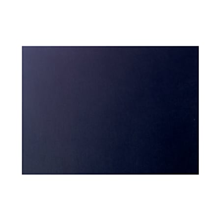 LUX Flat Cards, A2, 4 1/4" x 5 1/2", Black Satin, Pack Of 50