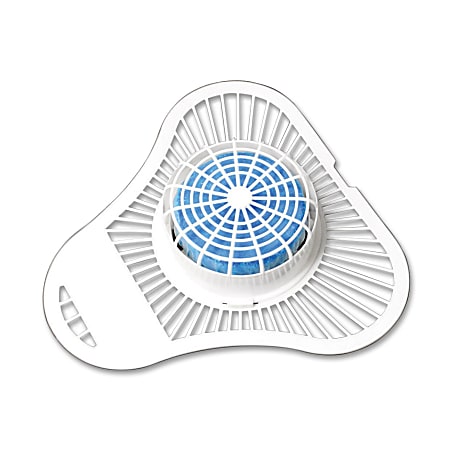 Genuine Joe Non-para Urinal Screens With Blocks, Spice Scent, Box Of 12