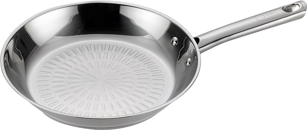 T-Fal Performa Stainless Steel Fry Pan, 10-1/2", Silver