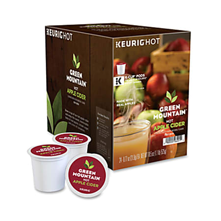 Green Mountain Coffee® Naturals Hot Apple Cider Single-Serve K-Cups®, Box Of 24
