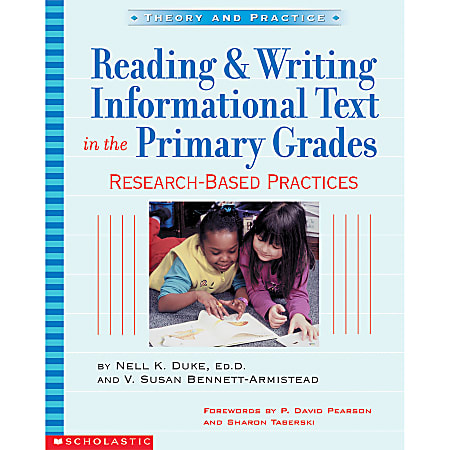 Scholastic Reading & Writing Informational Text In The Primary Grades