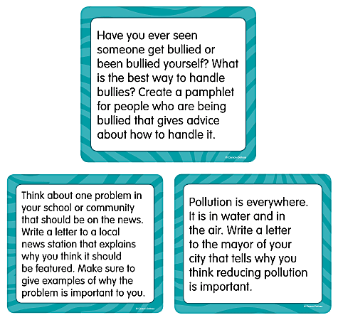 Carson-Dellosa™ Story Starters: Opinion Curriculum Cut-Outs, 6" x 6 1/2", Pack of 36