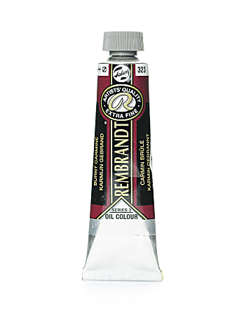 Rembrandt Artist's Oil Colors, 40 mL, Burnt Carmine, 323