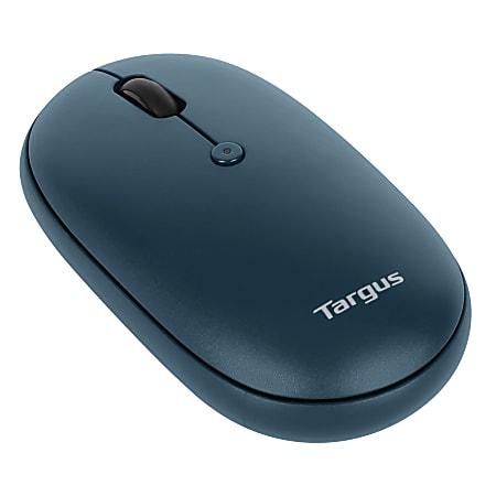 Targus Compact Multi-Device Dual Mode Antimicrobial Wireless Mouse, Blue, PMB58102GL