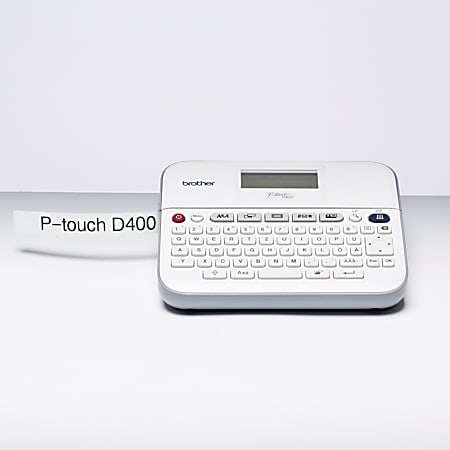 Desktop Label Maker 18mm Wide Labels White - Office Depot