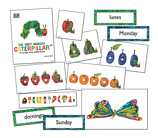 Carson-Dellosa Eric Carle™ The Very Hungry Caterpillar Learning Cards, Set Of 87