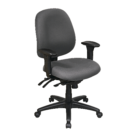 Lorell® High-Performance Ergonomic Multifunction Chair, Gray