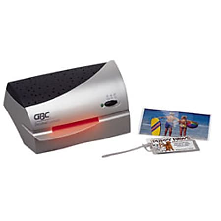 GBC® HeatSeal® H100 Pro Photo-Quality Laminator, Silver/Black